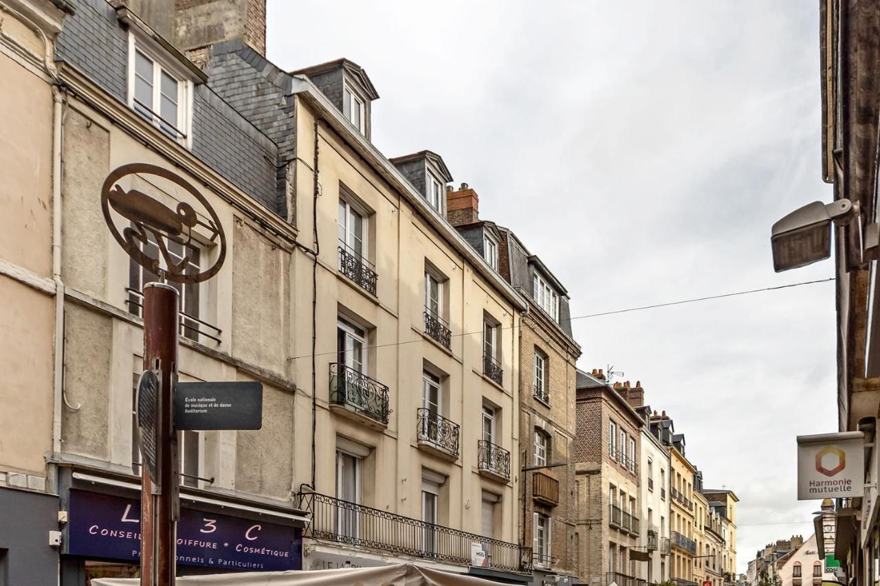 Welcome home ! Bel appartement hyper centre ville - rue piétonne Dieppe Exterior foto